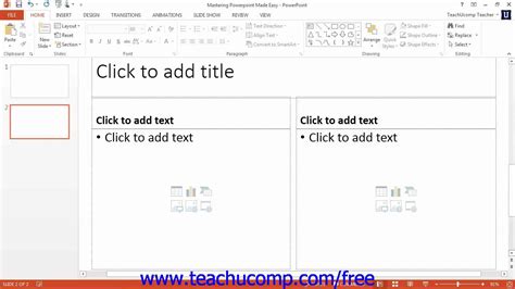 Powerpoint Tutorial The Scroll Bars Microsoft Training Lesson Youtube