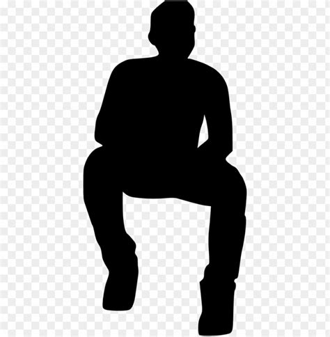 Free Png People Sitting Silhouette Png Free Png Images Png Images