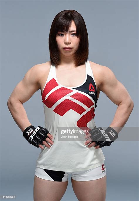 Rin Nakai Of Japan Poses For A Portrait During A Ufc Photo Session At