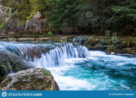 Waterfall Strbacki Buk On Una River Stock Photo Image Of Beautiful