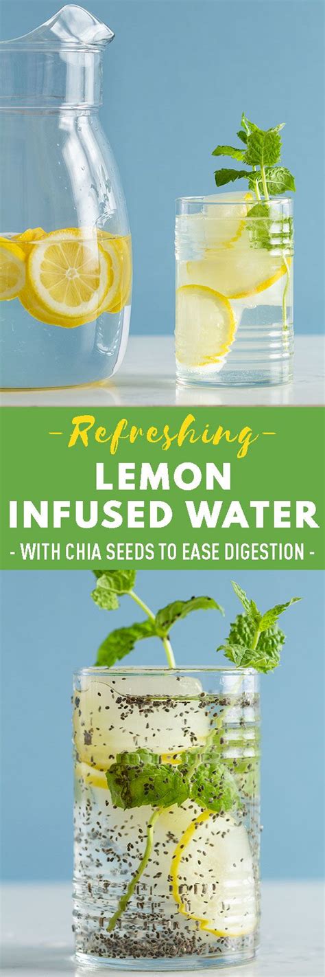 Lemon Infused Water Recipe Lemon Infused Water Infused Water