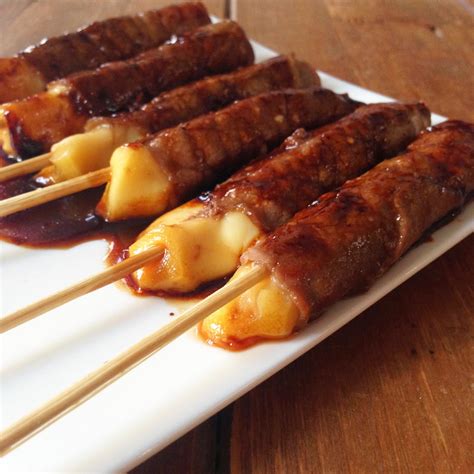 Parisielle Cuisine Brochettes Yakitori bœuf fromage
