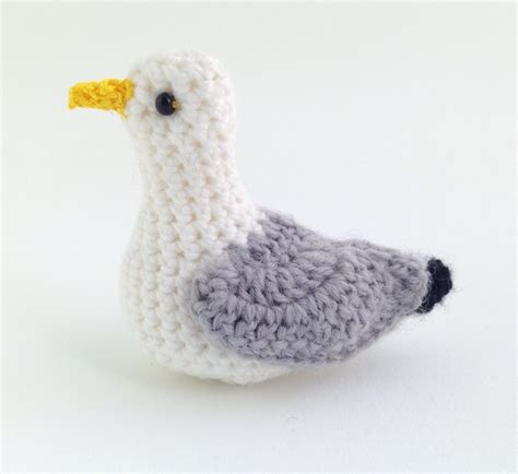 Check spelling or type a new query. Crochet miniature seagull by Freshly Knitted. Available ...