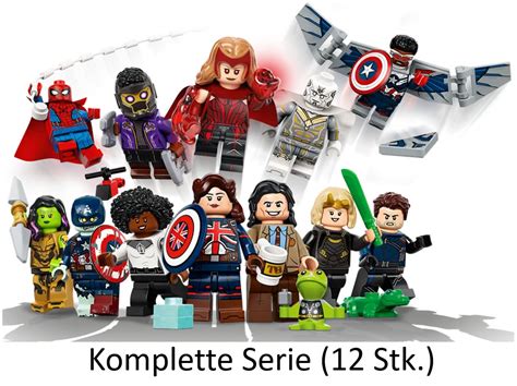 LEGO Marvel Studios Minifiguren 71031 Satz Von 12 Minifiguren