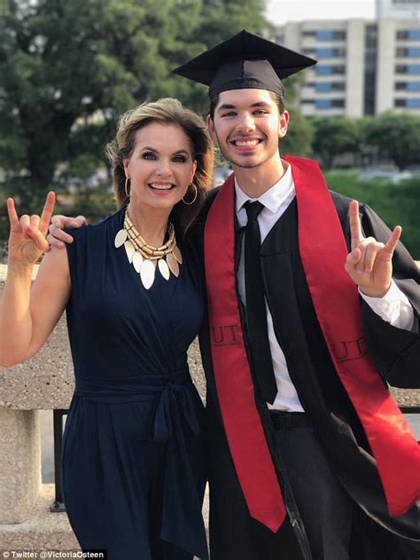 Joel Osteen Under Fire For Hand Signal At Sons Graduation Daily Mail