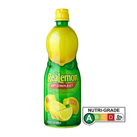 Realemon 100 Lemon Juice From Concentrate Lazada Singapore