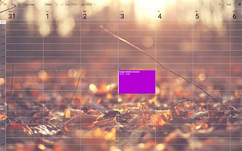 Custom Calendar Background Chrome Web Store