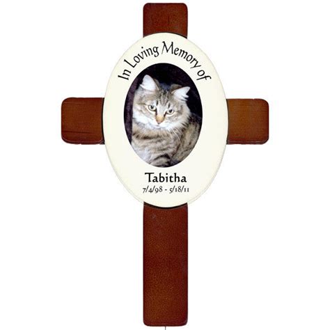 Pet Memorial Personalized Photo Cross