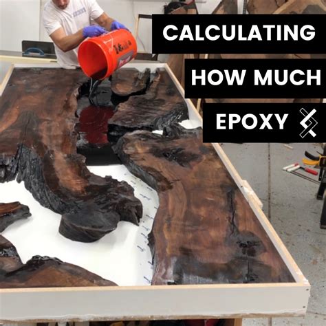 How Much Epoxy Do I Need Diy Resin River Table Resin And Wood Diy