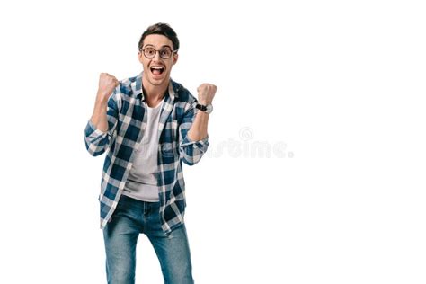 Happy Man Showing Yes Sign Stock Image Image Of Shot 119832941