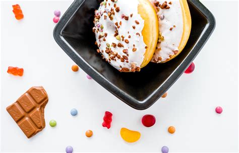 картинки милая Блюдо Еда Пища производить завтрак шоколад мороженое Десерт пончик