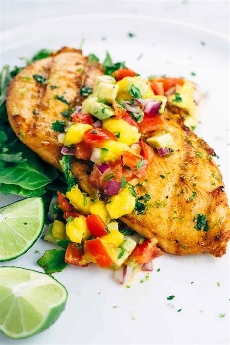 This is perfect paired with a quinoa salad and. Grilled Tequila Lime Chicken Recipe with Mango Salsa ...