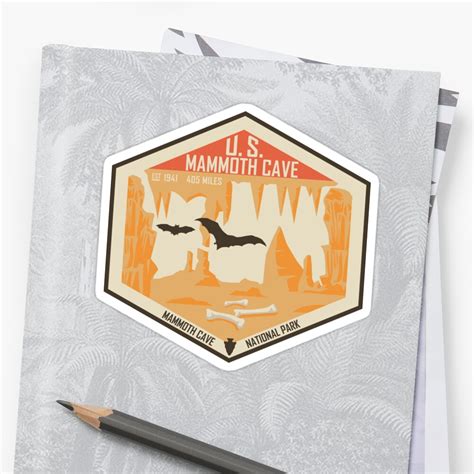 Mammoth Cave National Park Sticker By Moosewop Redbubble