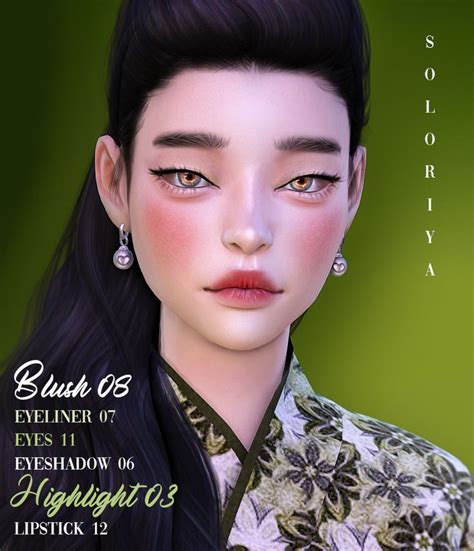 Sims 4 Cc Asian Eyeshadow Eyeliner Sims 4