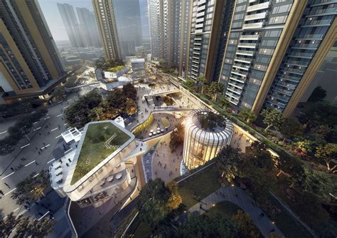 Gallery Of Aedas Reveals Mixed Use Urban Development In Shenzhen 1