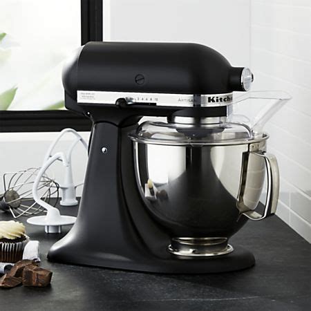 The iconic kitchenaid artisan mixer takes your kitchen game to the next level. KitchenAid Artisan Cast Iron Black Stand Mixer + Reviews ...