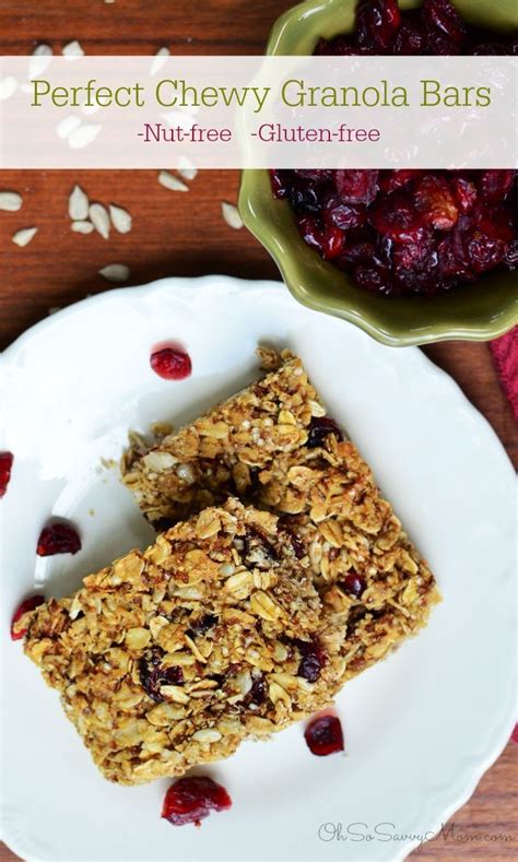The Perfect Chewy Granola Bar Recipe Fabulous For Breakfast For An