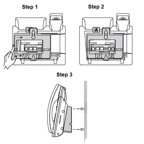 Yealink T46g T46s T46u Wall Mount Bracket Wmb T46 Shop4tele