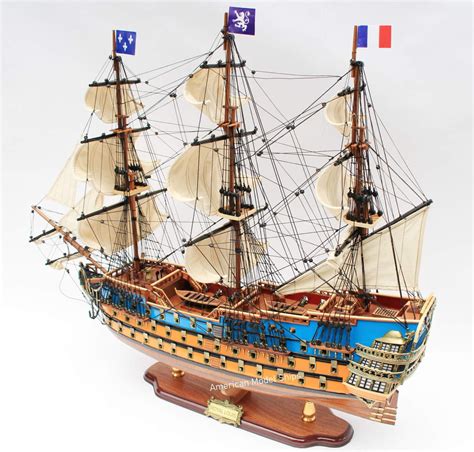 Royal Louis 1779 Tall Ship Model 35 Museum Quality Etsy