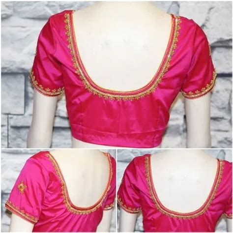 Simple Embroidery Designs For Blouses Foto Blouse And Pocket