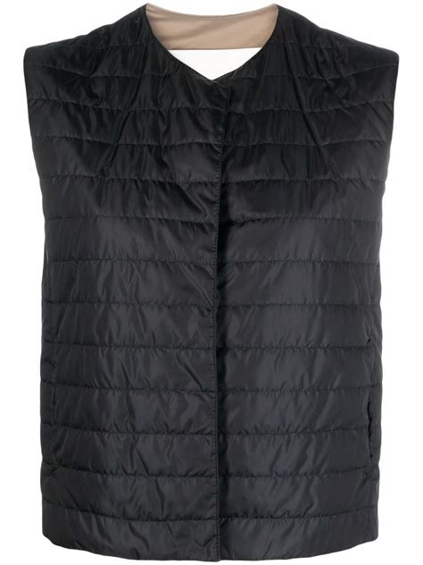 Mackintosh Isabel Quilted Liner Vest Farfetch