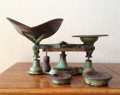 Antique Scale Weight And Measure Scale Von Greatlivingaccessory With