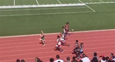 High Schooler Matthew Boling Runs Fastest Time Ever In 100 Meter Sprint