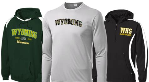 Warriors Clothing Wyoming Area High School Exeter Pa