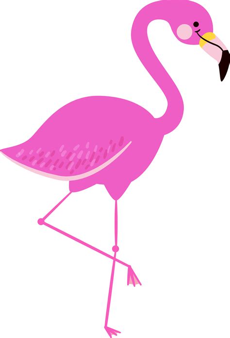 Clip Art Flamingo Png Festa Havaiana