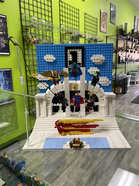 Lego Hall Of Justice With My Core Justice League Rlegodc
