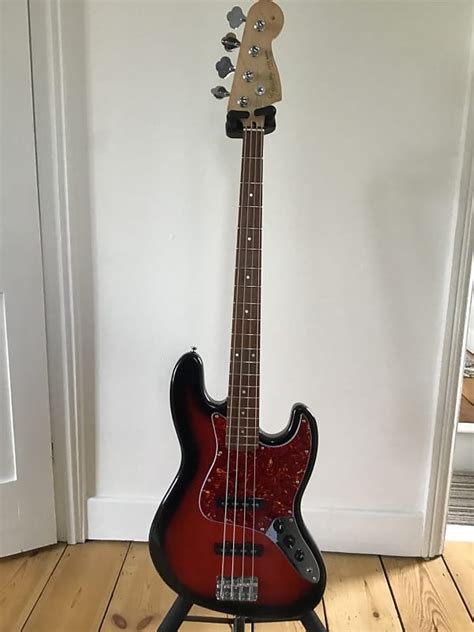 Fender Squier Series Standard Jazz Bass With Rosewood Reverb
