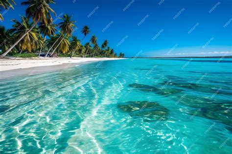 Premium AI Image | Escape the daily grind Secluded tropical beach