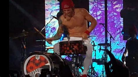 Twenty One Pilots Josh Dun Showing Off On Drums At The End Of Ride