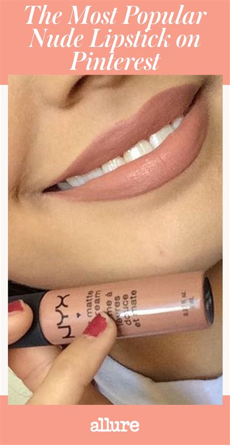 Nyx Soft Matte Lip Cream Is The Most Popular Nude Lipstick On Pinterest