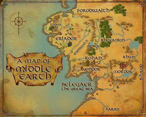 Middle Earth Zones Lord Of The Rings Online Zam