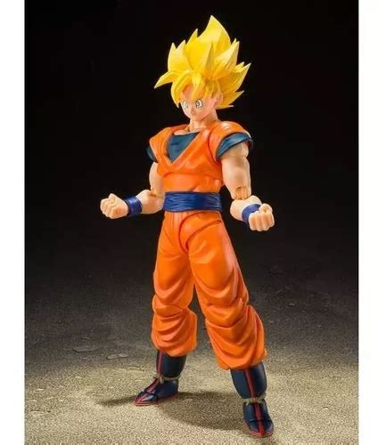 Figura Articulada Saiyan Son Goku Dragon Ball S H Figuarts Cuotas Sin Interés