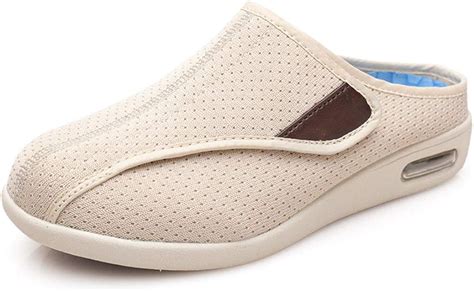 Diabetic Slippers Extra Wide Mens Edema Swollen Shoes Comfort Elderly