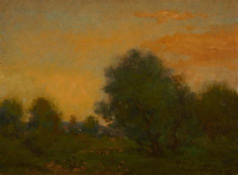 Lot George Inness Na 1825 1894 A Summer Landscape C 1880 Oil