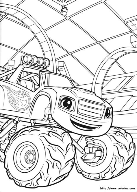 COLORIAGE  Blaze 02