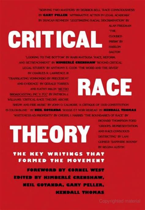 There are at least five themes that form the basic perspectives. Critical Race Theory: The Key Writings that Formed the ...