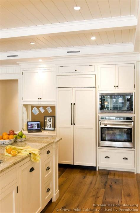 Kitchen remodeling design with material selection. Pictures of Kitchens - Traditional - White Kitchen ...