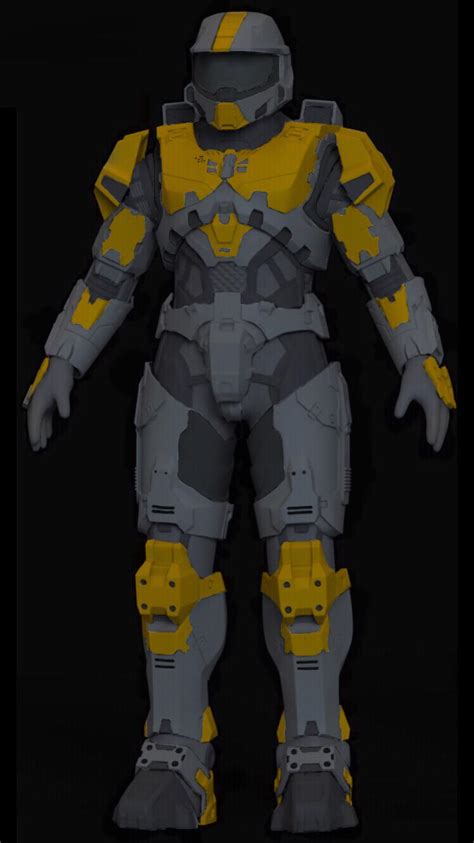 I Wanted To Put My Halo Reach Color Scheme Onto The New Halo Armor So