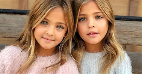 Leah Rose Ava Marie Clements sollen schönsten Zwillinge der Welt sein