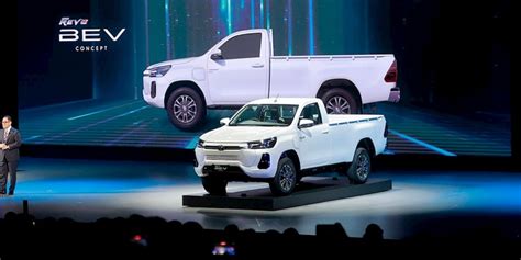 Toyota Shows Off Its First Battery Electric Pickup Truck But Will It