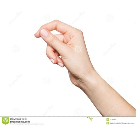 Maybe you would like to learn more about one of these? Woman's Hand Holding Something Stock Image - Image of ...