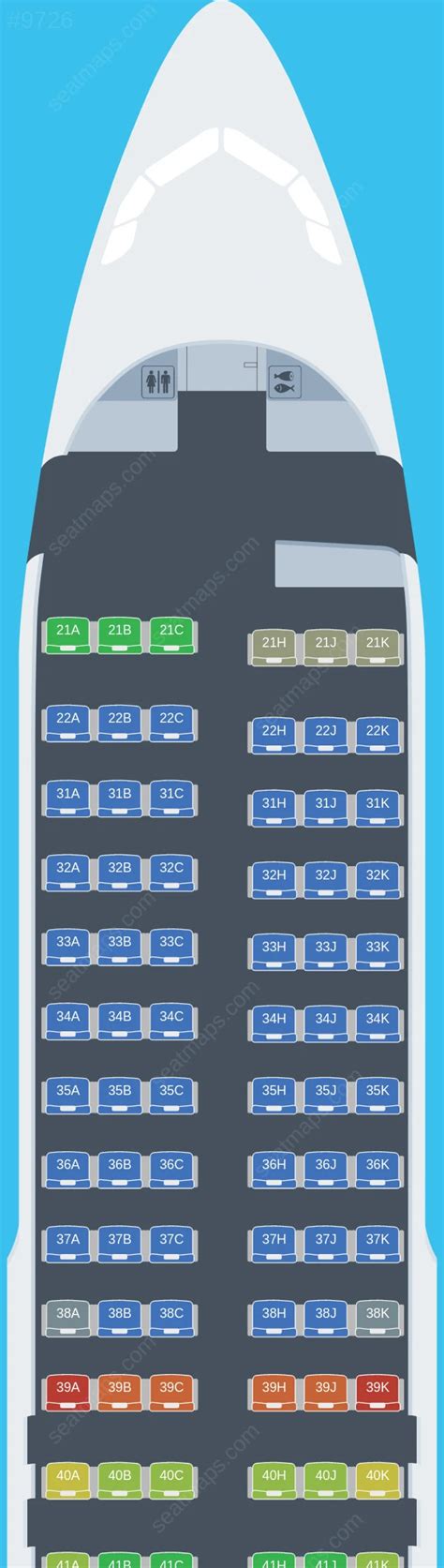 Philippine Airlines Pal Airbus A320 Seat Map Updated 2024 Find The