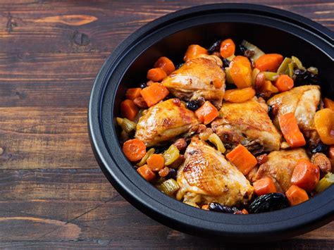 Tajine de poulet à la marocaine au cookeo Recette de tajine de poulet