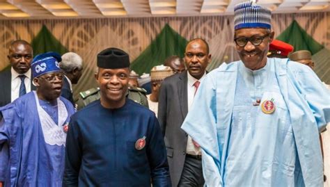 Happening Now Can Holds Emergency Meeting With Buhari Osinbajo