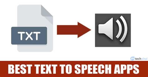 10 Best Text To Speech Apps For Your Android In 2022
