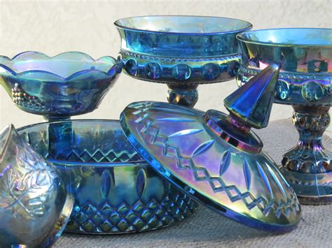 Some Of My Carnival Glass Collection Nc Carnival Glass Carnival Glass Collection Antique Glass